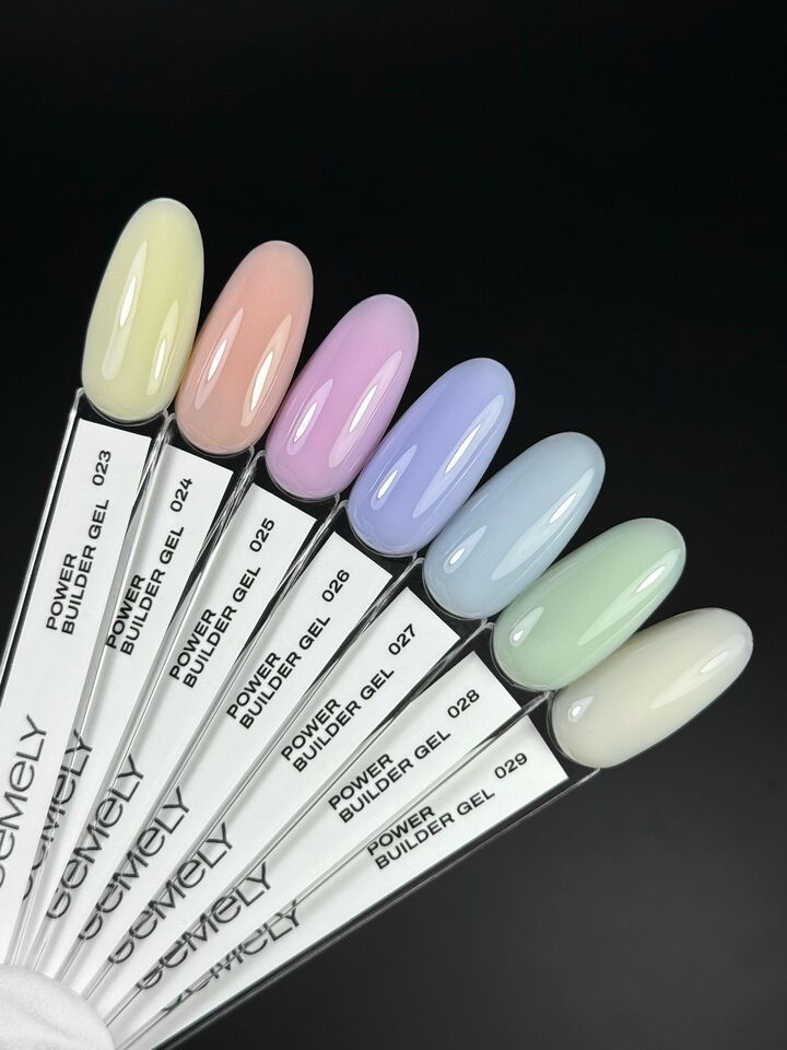 GÉMELY (ex GA&MA). Power builder gel #23, 50 ml, твердий гель #4