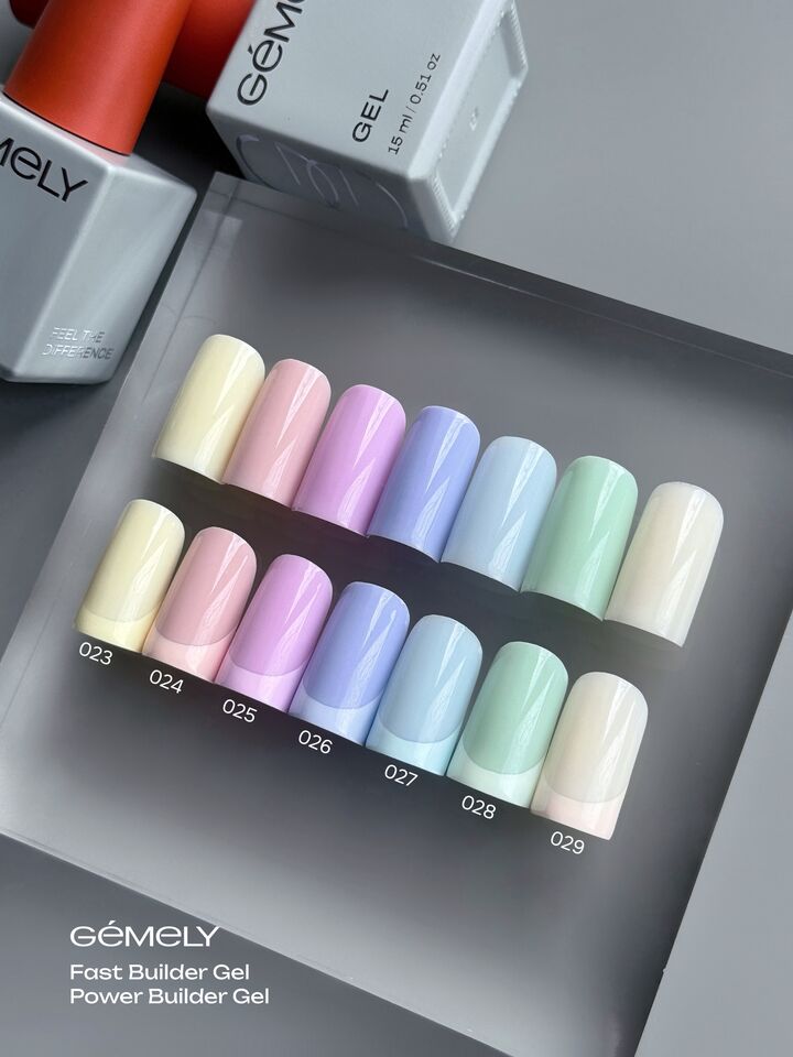 GÉMELY (ex GA&MA). Power builder gel #23, 50 ml, твердий гель #5