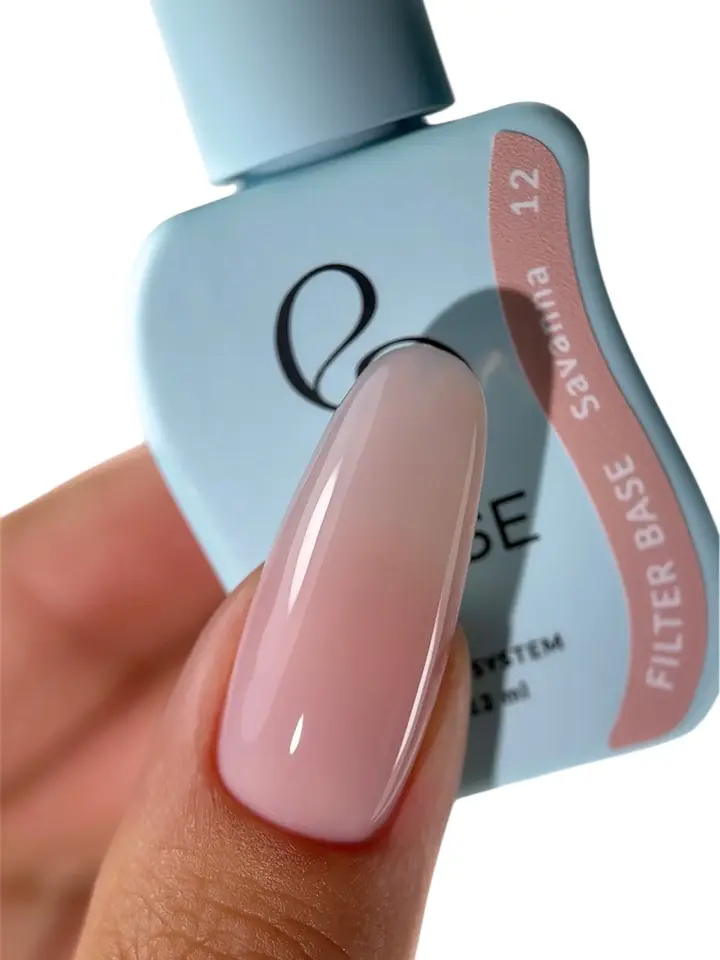ELSE. Filter base, #12, Savanna, 12 ml. Камуфлююча напівпрозора база #2