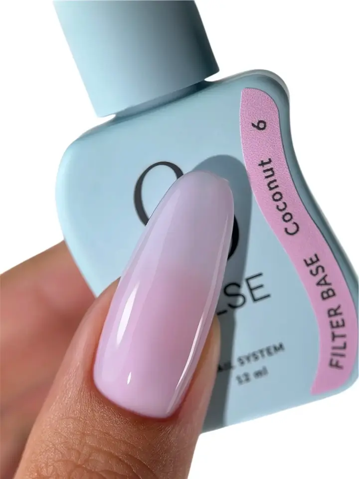 ELSE. Filter base, #06, Coconut, 12 ml. Камуфлююча напівпрозора база #2