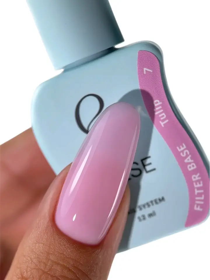 ELSE. Filter base, #07, Tulip, 12 ml. Камуфлююча напівпрозора база #2
