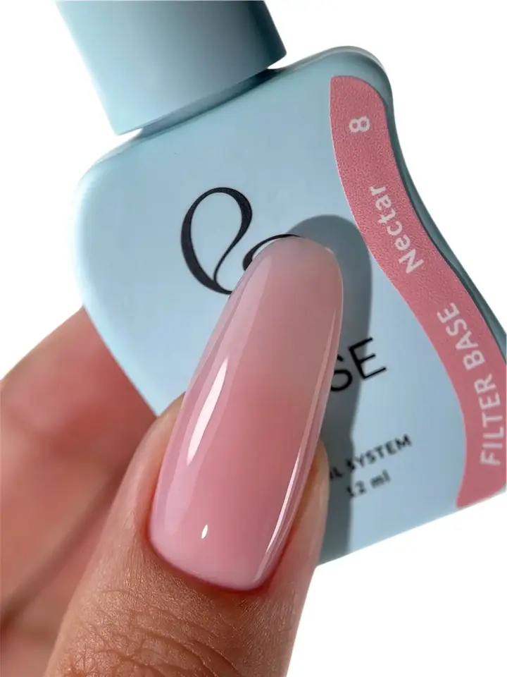 ELSE. Filter base, #08, Nectar, 12 ml. Камуфлююча напівпрозора база #2