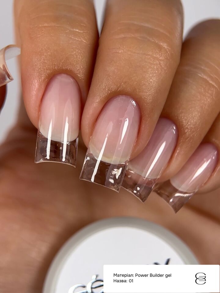 GÉMELY (ex GA&MA). Power builder gel #1, Clear, 5 ml, твердий гель, прозорий #2