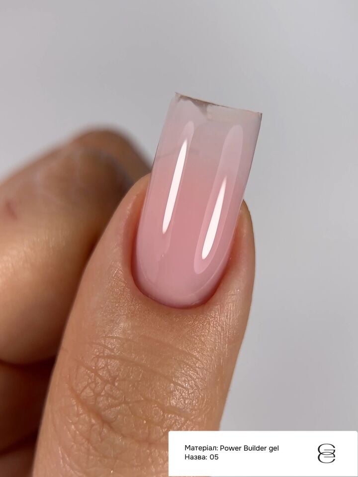 GÉMELY (ex GA&MA). Power builder gel #5, 5 ml, hartes Gel #3