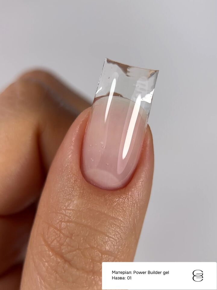 GÉMELY (ex GA&MA). Power builder gel #1, Clear, 15 ml, builder gel duro, trasparente #4