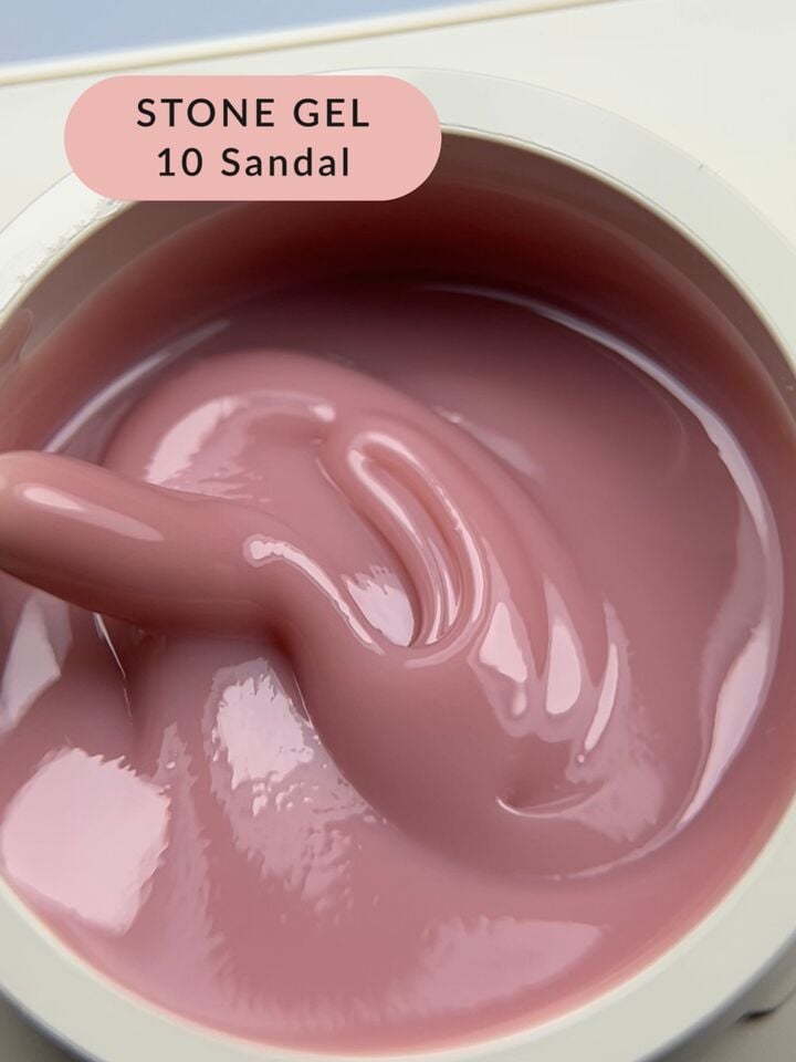 ELSE. Stone gel, #10, Sandal, 30 ml. Твердий гель для нарощування #2