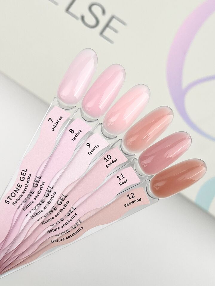 ELSE. Stone gel, #07, Hibiscus, 30 ml. Твердий гель для нарощування #3