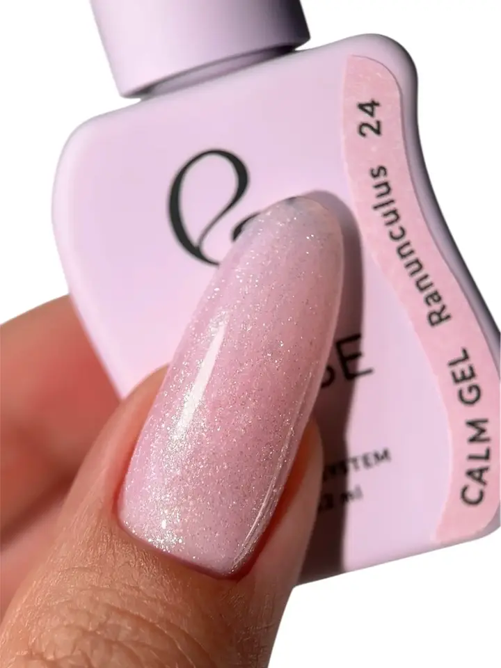 ELSE. Calm gel, #24, Ranunculus, 12 ml. Рідкий гель для зміцнення, з шимером #2