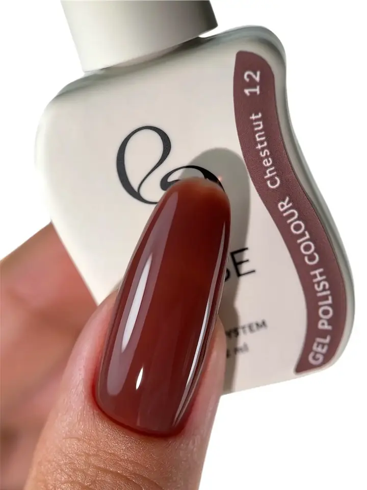 ELSE. Gel polish Colour, #12, Chestnut, 12 ml. Гель-лак #2
