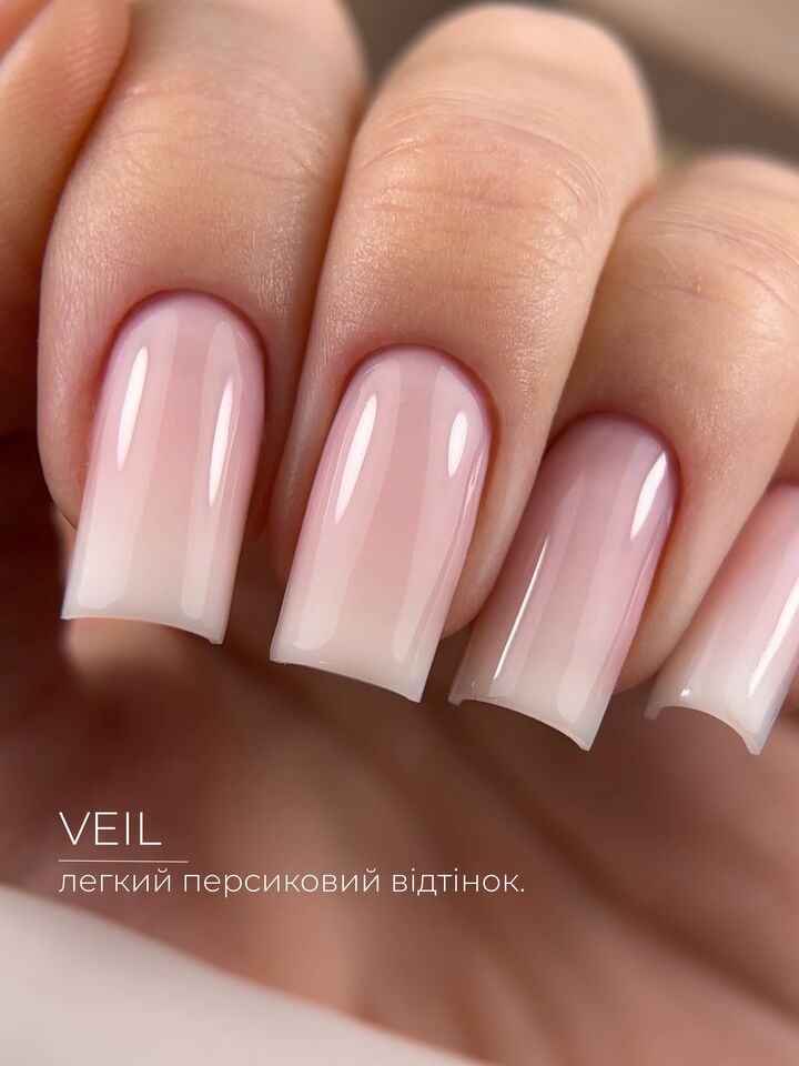 HEYLOVE. Frame builder Gel with Pump, VEIL, 30 ml. Універсальний гель для нарощування з помпою #2