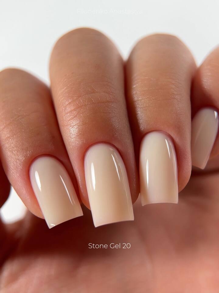 ELSE. Stone gel, #20, Hay, 30 ml. Твердий гель для нарощування #3