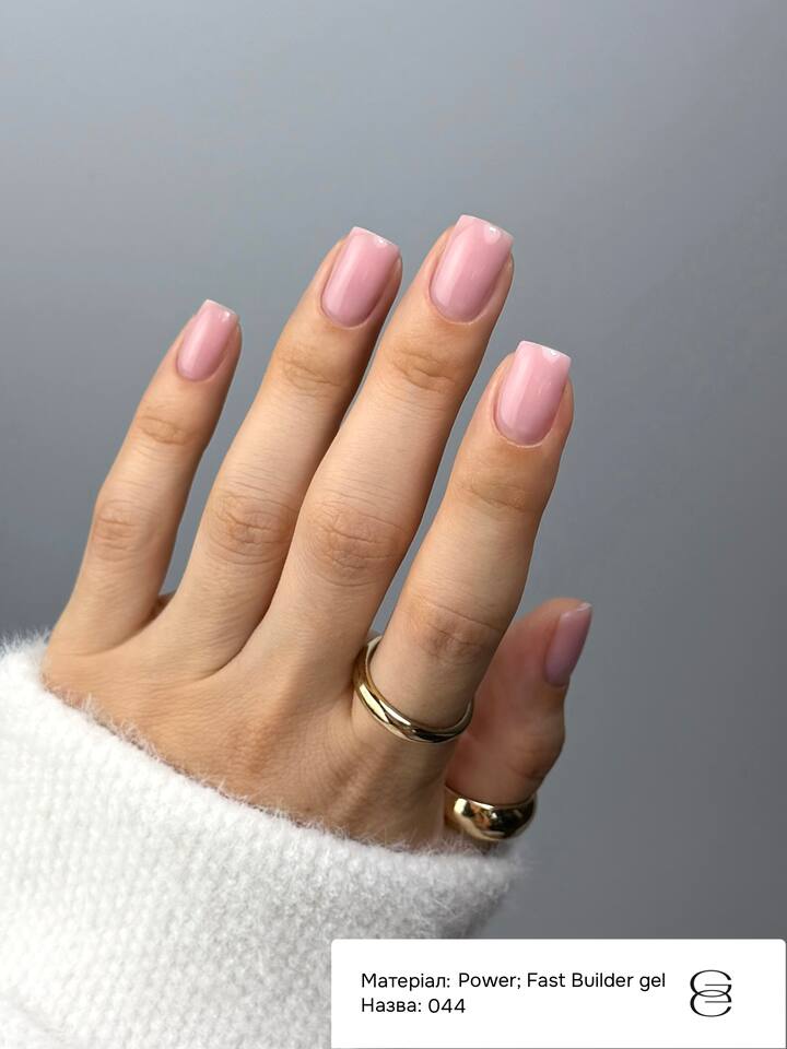 GÉMELY (ex GA&MA). Power builder gel #044, 15 ml, твердий гель — Ga&Ma, NAILSMADE