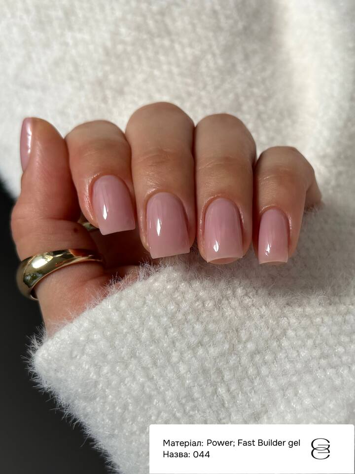 GÉMELY (ex GA&MA). Power builder gel #044, 15 ml, твердий гель — Ga&Ma, NAILSMADE