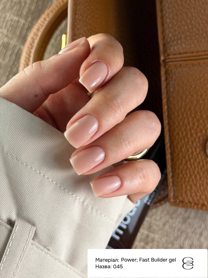 GÉMELY (ex GA&MA). Power builder gel #045, 15 ml, твердий гель — Ga&Ma, NAILSMADE