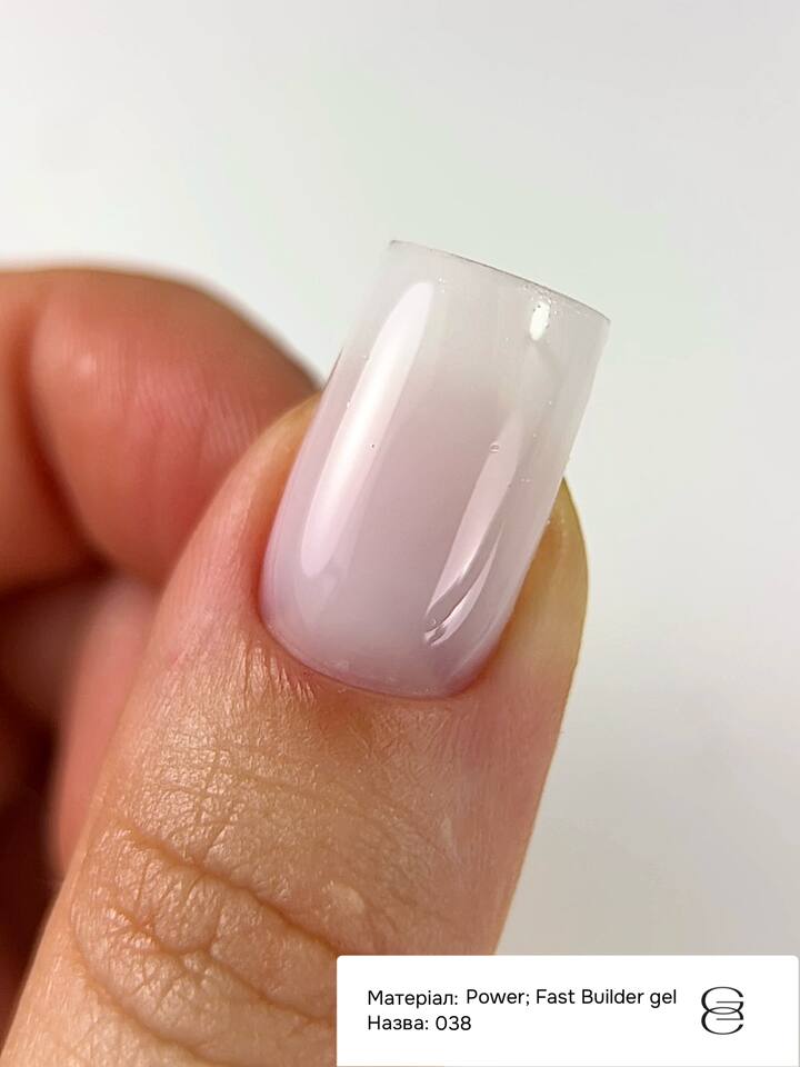 GÉMELY (ex GA&MA). Power builder gel #038, 50 ml, твердий гель — Ga&Ma, NAILSMADE