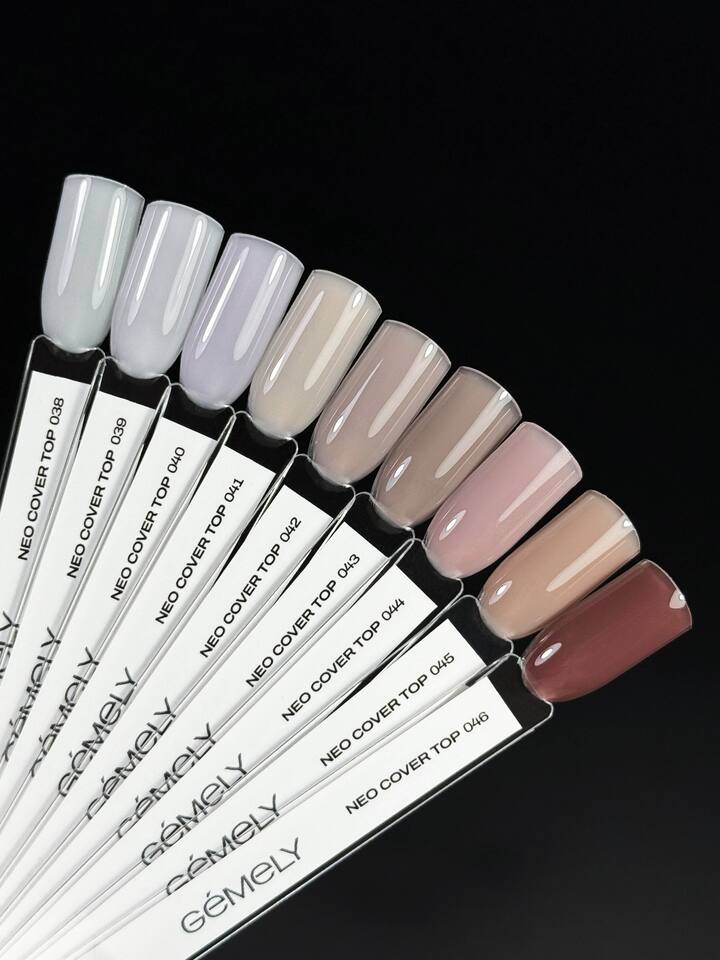 GÉMELY (ex GA&MA). Neo Cover Top #042, 10 ml, Камуфлюючий топ — GÉMELY (ex GA&MA), NAILSMADE