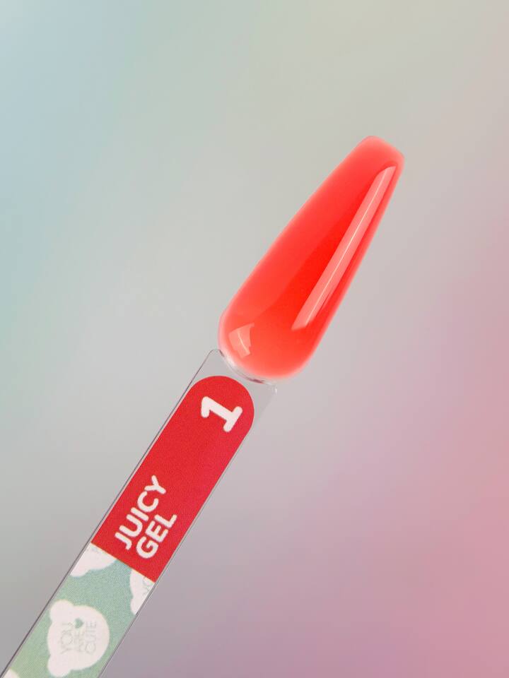 You Are Cute. Juicy Gel #1, 15 ml, гель для нарощування — You Are Cute, NAILSMADE