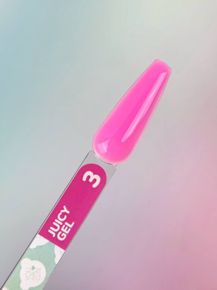 You Are Cute. Juicy Gel #3, 15 ml, гель для нарощування — You Are Cute, NAILSMADE