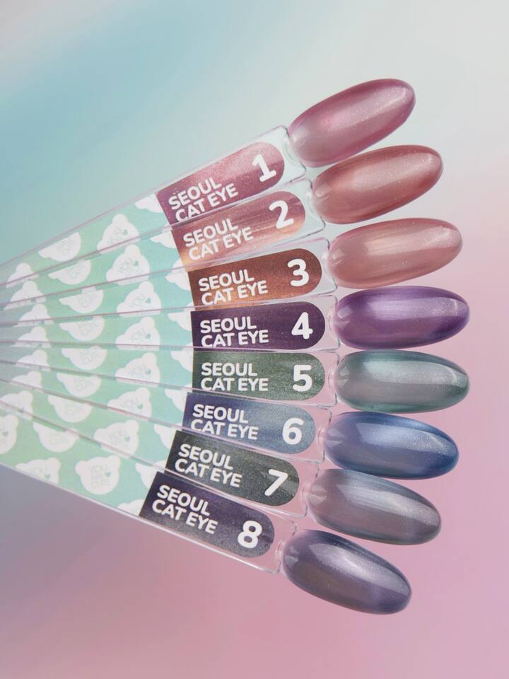 You Are Cute. Seoul Cat's Eye Gel Polish #5, 5 ml, гель-лак «Котяче око» — You Are Cute, NAILSMADE