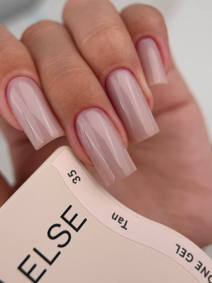 ELSE. Stone gel, #35, Tan, 30 ml. Твердий гель для нарощування — ELSE, NAILSMADE