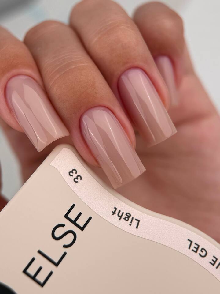 ELSE. Stone gel, #33, Light, 30 ml. Твердий гель для нарощування — ELSE, NAILSMADE