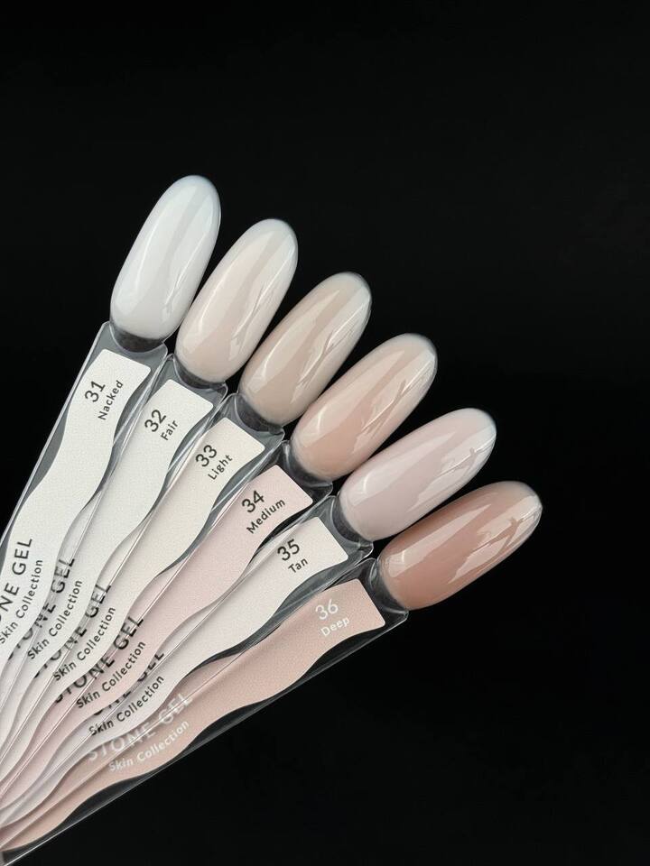 ELSE. Stone gel, #33, Light, 30 ml. Твердий гель для нарощування — ELSE, NAILSMADE