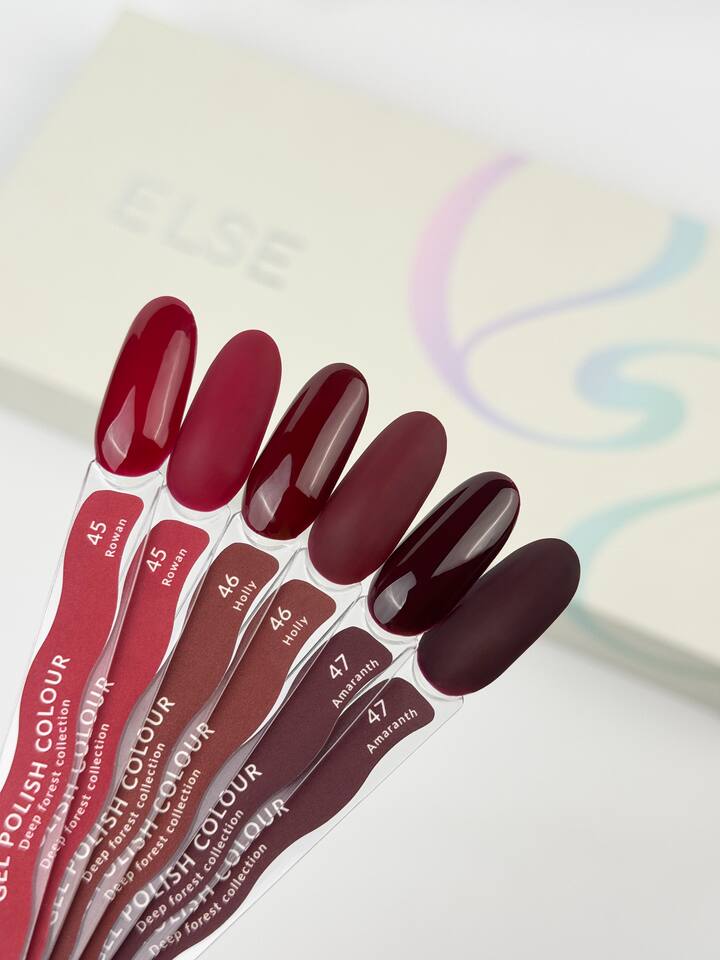 ELSE. Gel polish Colour, #46, Holly, 12 ml. Гель-лак — ELSE, NAILSMADE