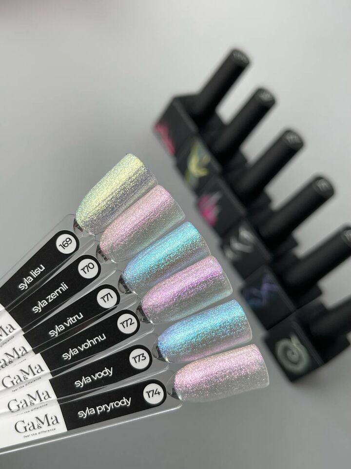 GA&MA. Gel polish #171 THE POWER of THE WIND, 10 ml, gel polish, Fuerza del viento #6