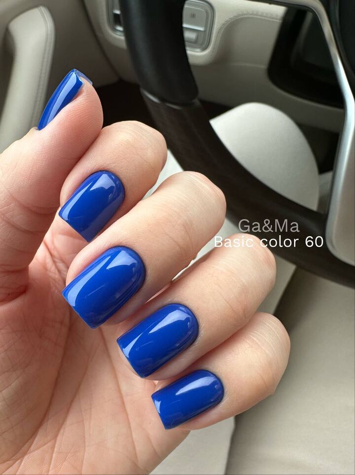 GA&MA. Gel polish #60 ULTRAMARINE, 10 ml, гель-лак, ультрамарин #2