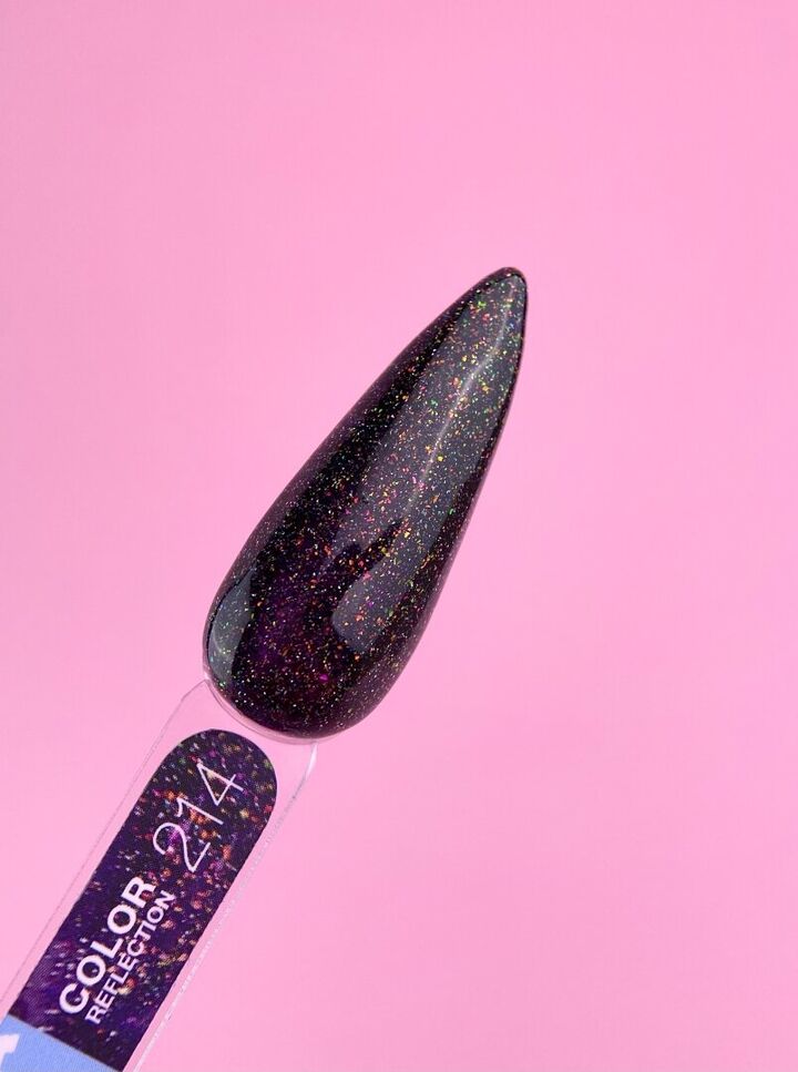 LUNAmoon. Reflection Gel Polish #214, 8 ml, gel polish refletivo #2