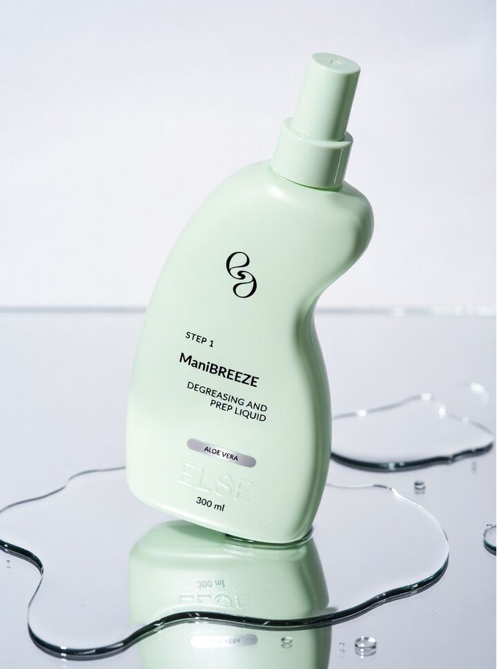 ELSE. Degreasing and Prep Liquid "ManiBREEZE", Aloe Vera, 300 ml. Dégraissant, à l'arôme d'aloe vera #2