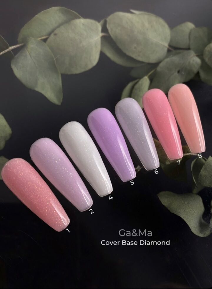 GA&MA. Diamond base #6 Milk, 15 ml, lechosa #3
