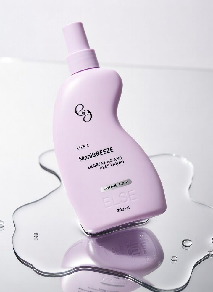 ELSE. Degreasing and Prep Liquid "ManiBREEZE", Lavender Fields, 300 ml. Entfetter, mit Lavendelduft #2