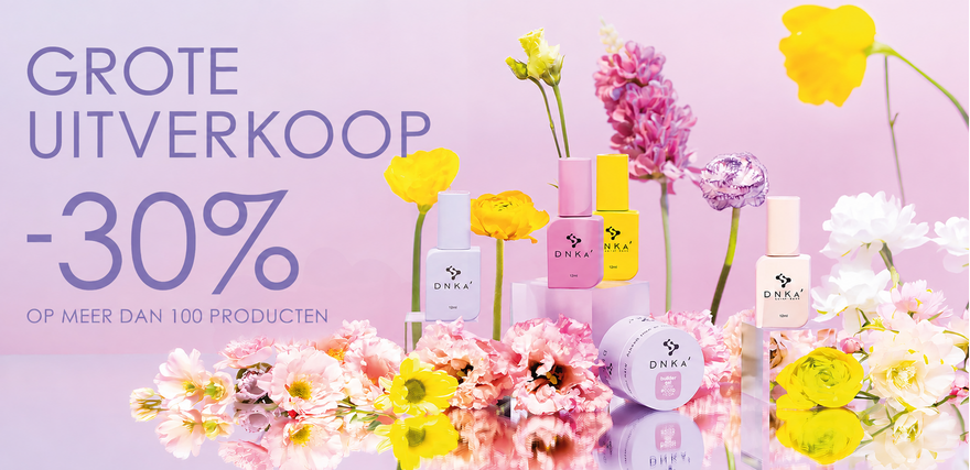 GROTE UITVERKOOP
-30%
OP MEER DAN 100 PRODUCTEN